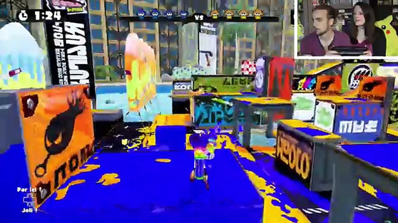 ON SE PARTAGE LA MANETTE ! | EPISODE 140 SPLATOON Nintendo Wii U FR