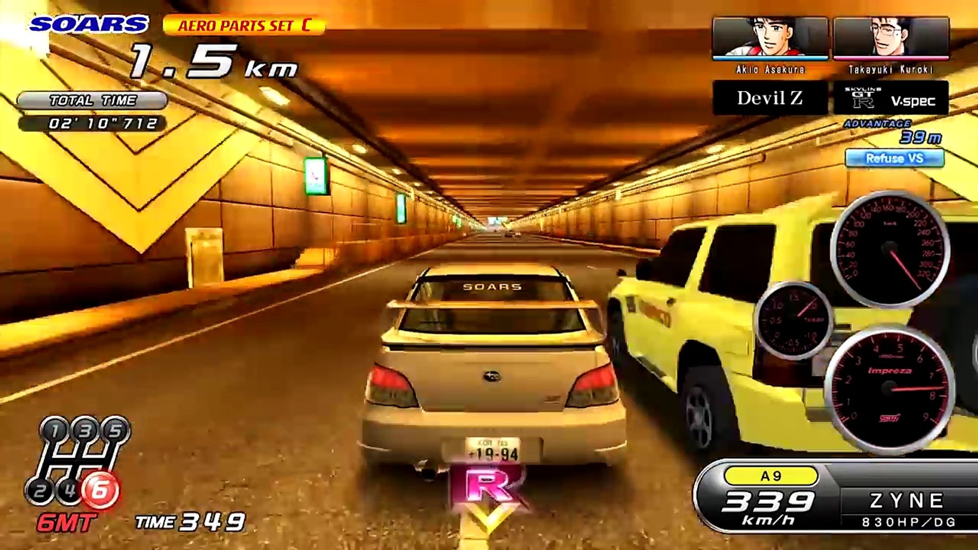 湾岸ミッドナイト5dx スバル インプレッサ Wrx Sti Gdb F エアロセットa H Dailymotion Video