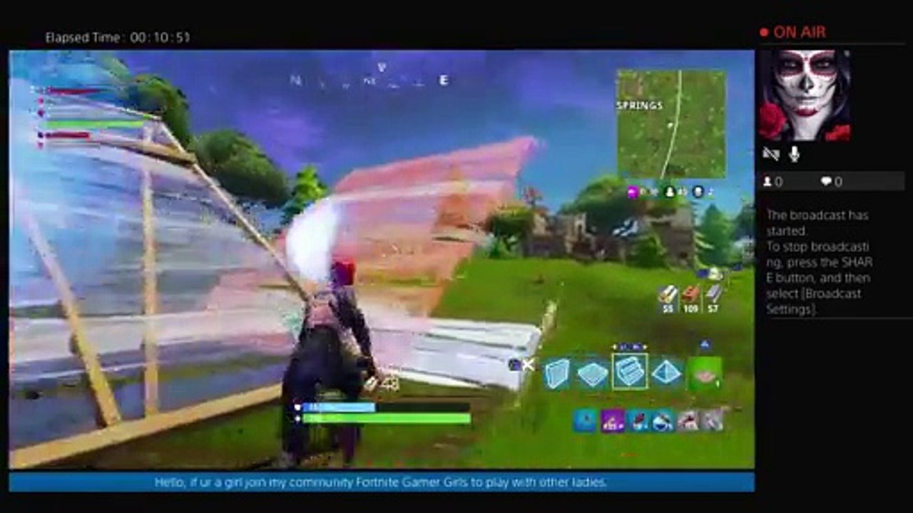 Canadian girl playing Fortnite. (36)