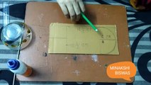 How to make a Stationery /Desk Organizer using cardboard and newspaper