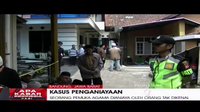 Seorang Ulama di Cicalengka Dianiaya Orang Tak Dikenal di Dalam Masjid