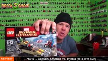 LEGO Marvel Superheroes Captain America vs. Hydra Review : LEGO 76017