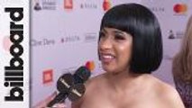 Cardi B Talks Grammy Nomination, JAY-Z, Engagement to Offset at Clive Davis' Pre-Grammy Gala | Billb