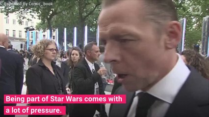 Simon Pegg: 'Star Wars' Role Made Him Sweat