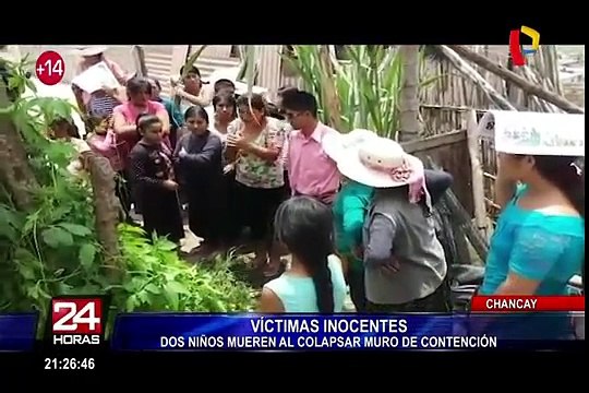 Víctimas inocentes: dos niños mueren al ser aplastados por un muro mal construido