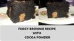 Fudgy brownies recipe with cocoa powder / Best ever Brownies from scratch / Swagg with Rupali