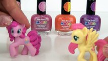D.I.Y. MY LITTLE PONY Color Change! Fluttershy & Pinkie Pie Changing Mood Nail Polish MLP / TUYC