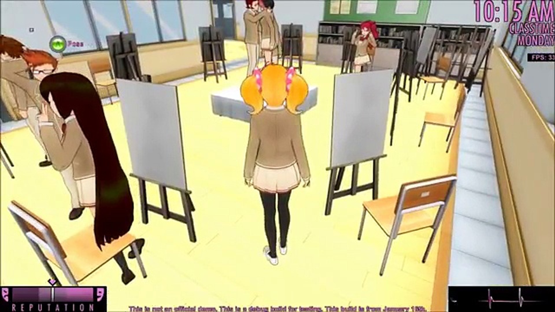 Introducing The Art Club Yandere Simulator Challenge Video Dailymotion