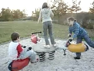 Les enfants s'amusent