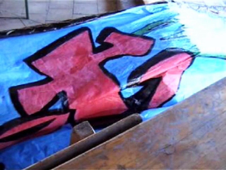 La fresque aérienne Gaïa