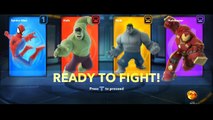 INCREDIBLE HULK vs GREY HULK vs HULKBUSTER IRON MAN - Disney Infinity 3.0 - #ToyBoxRumble EP59