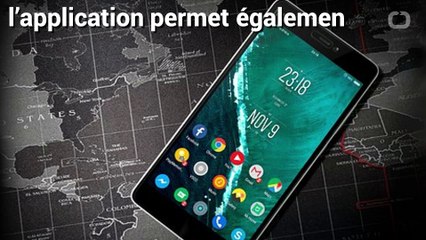 L’application qui affiche votre position vue du ciel en fond d’écran