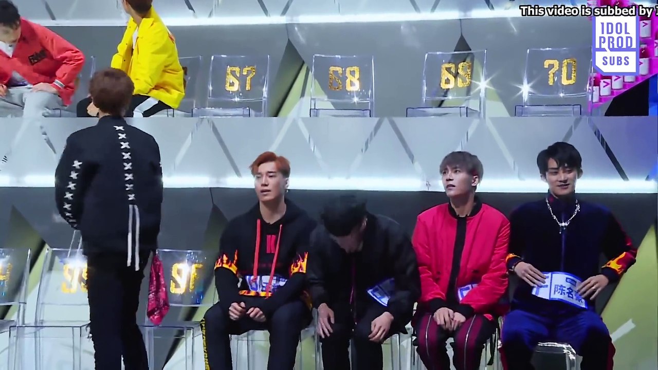 [ENG] Idol Producer EP1 Behind the Scenes - Summer Star Trainees Sitting in a Corner