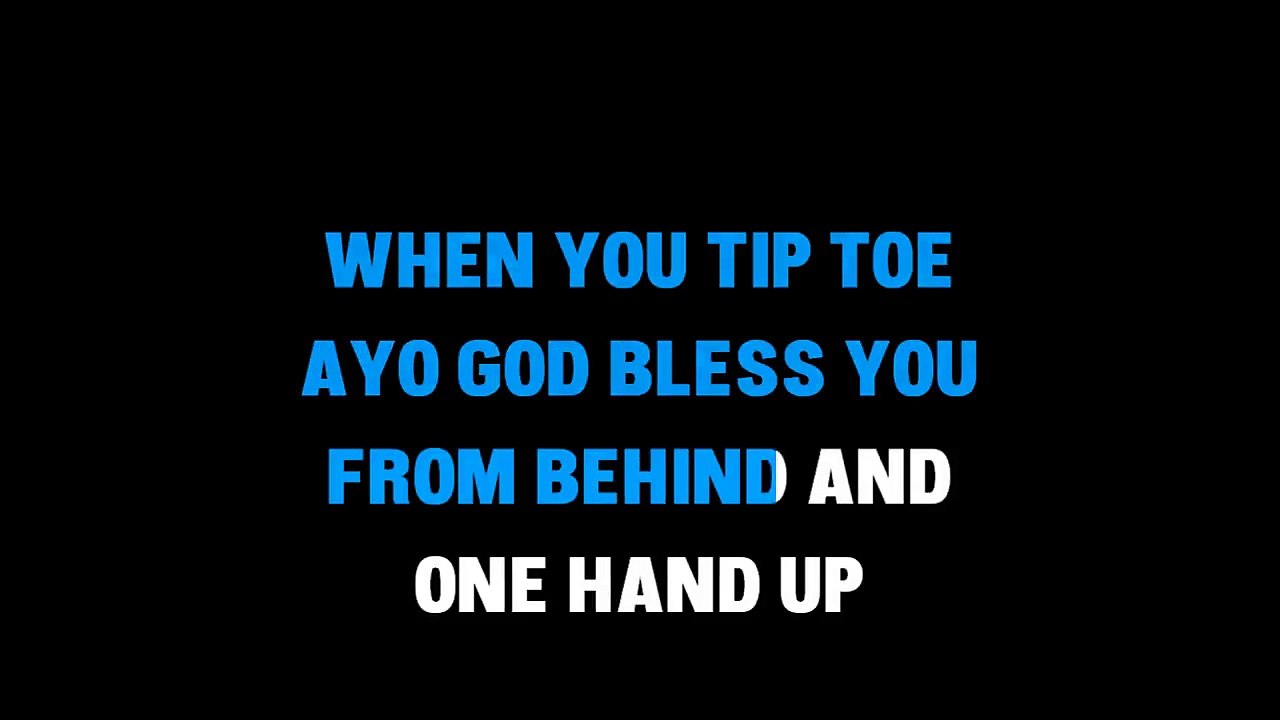 Jason Derulo feat French Montana - Tip toe KARAOKE / INSTRUMENTAL