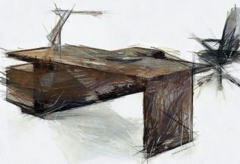 Designer Büro-Schreibtisch Büroeinrichtung Online