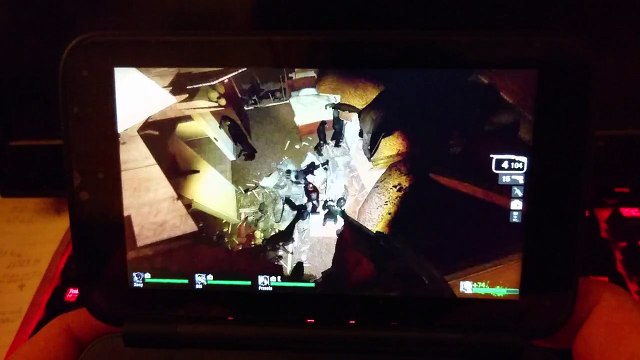 Left 4 Dead GPD Win handheld gameplay