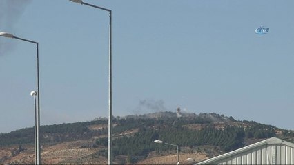 Burseya Dağı bombalanıyor