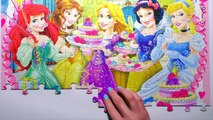 Disney PRINCESS Puzzle Games Rompecabezas FULL EPISODE Ravensburger Clementoni Kids Puzzles Toys