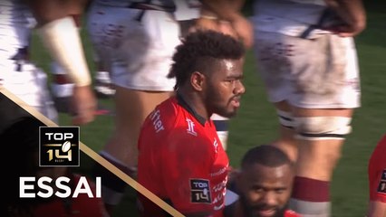 TOP 14 - Essai Josua TUISOVA (RCT) - Toulon - Bordeaux-Bègles - J16 - Saison 2017/2018