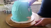 FROZEN FEVER ELSA CAKE. A Frozen Elsa Barbie Cake