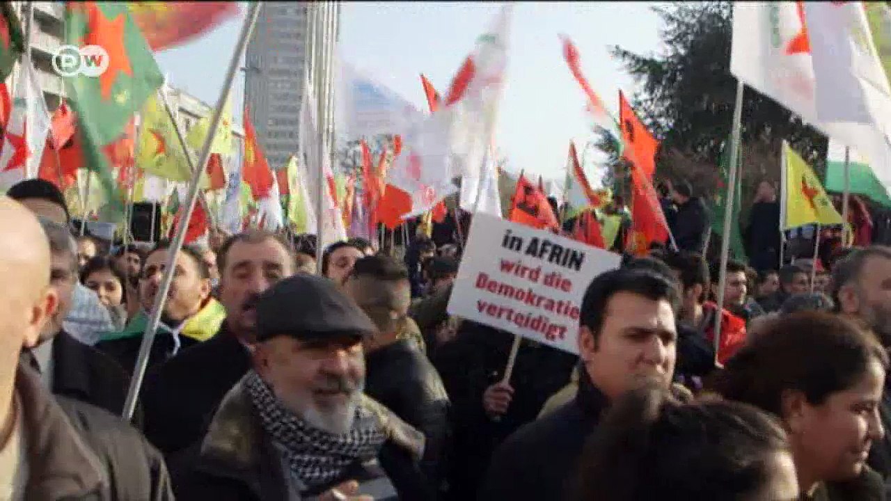 Kurden in Deutschland: Sorgenvoller Blick nach Afrin | DW Nachrichten
