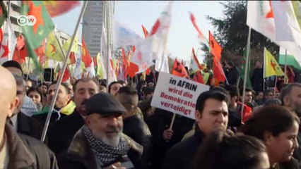 Kurden in Deutschland: Sorgenvoller Blick nach Afrin | DW Nachrichten