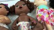 Changing FIVE Baby Alive Dolls into NEW Toys R Us You & Me Outfits