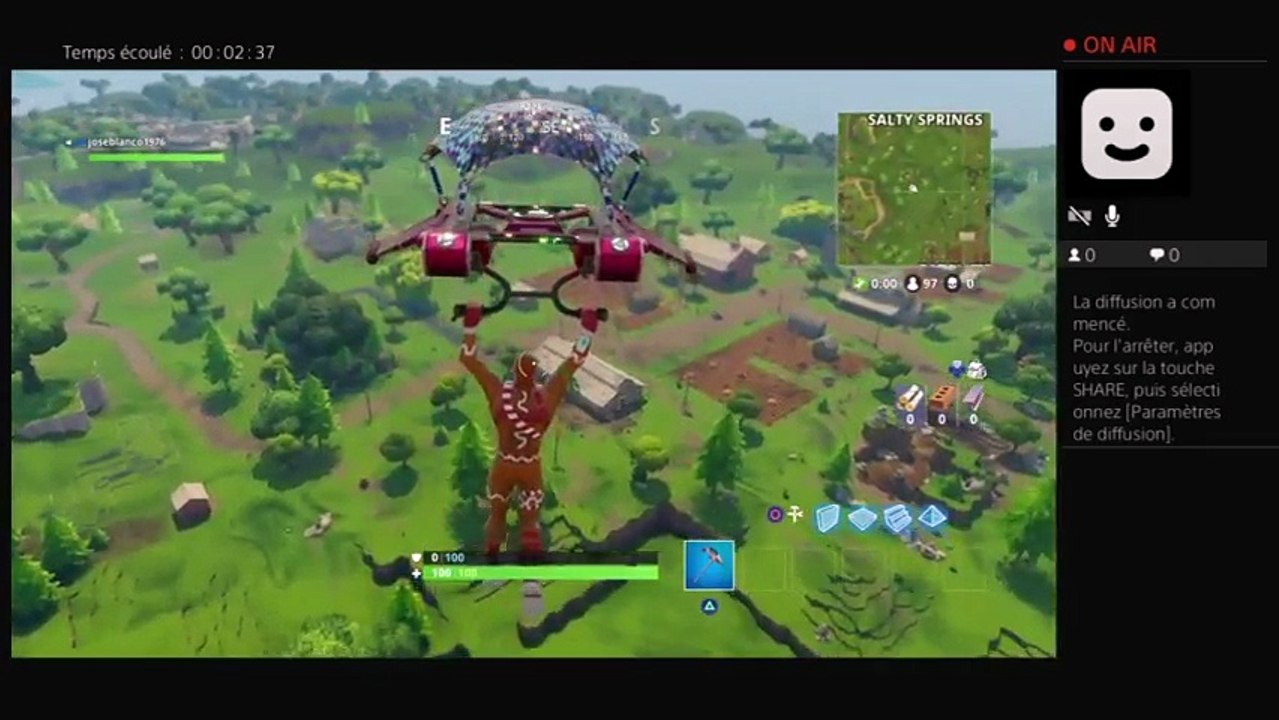 Petite séance détente sur fortnite