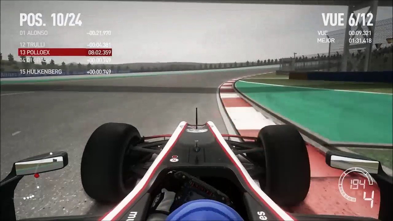 F1 2010 // HRT F1 Team/ GP Turquía- Carrera