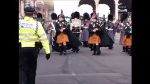 1st Battalion Irish Guards Parade in Windsor Berkshire Uk.