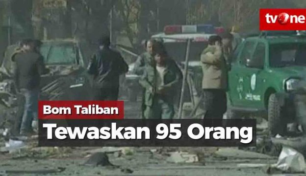 95 Orang Tewas dan 158 Terluka Dalam Serangan Bom Taliban