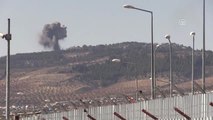 Zeytin Dalı Harekatı - Afrin'de Belirlenen Terör Hedeflerini Havadan ve Karadan Ateş Altına Alındı...