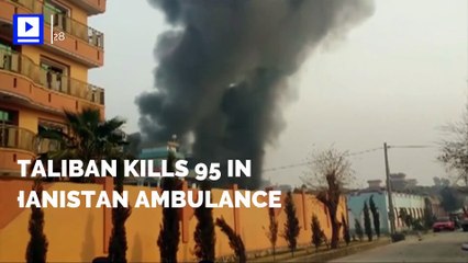 Taliban Kills 95 in Afghanistan Ambulance Bomb Attack