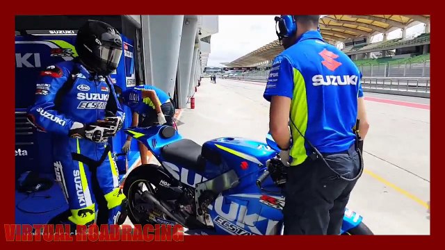 Michael Dunlop Suzuki  MotoGP Test 2018