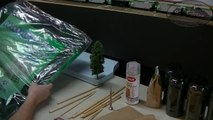 How To Make Evergreen Trees for Model Railroads and Dioramas