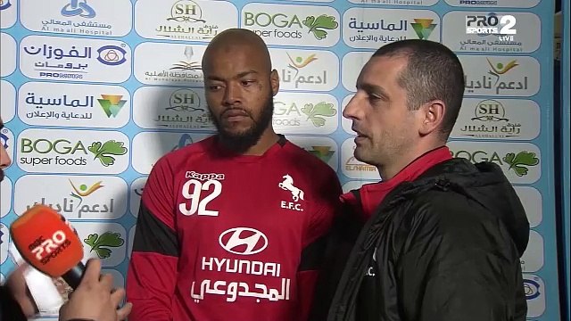حديث لاعب الاتفاق رايس مبولحي بعد تعادل فريقه من أمام الباطن في الجولة الـ19 من دوري المحترفين السعودي