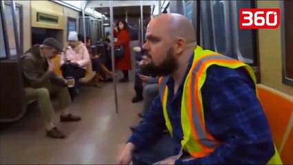 E pabesueshme/ Prezantuesi goditet me grusht në fytyrë gjatë prezantimit të emisionit (360video)