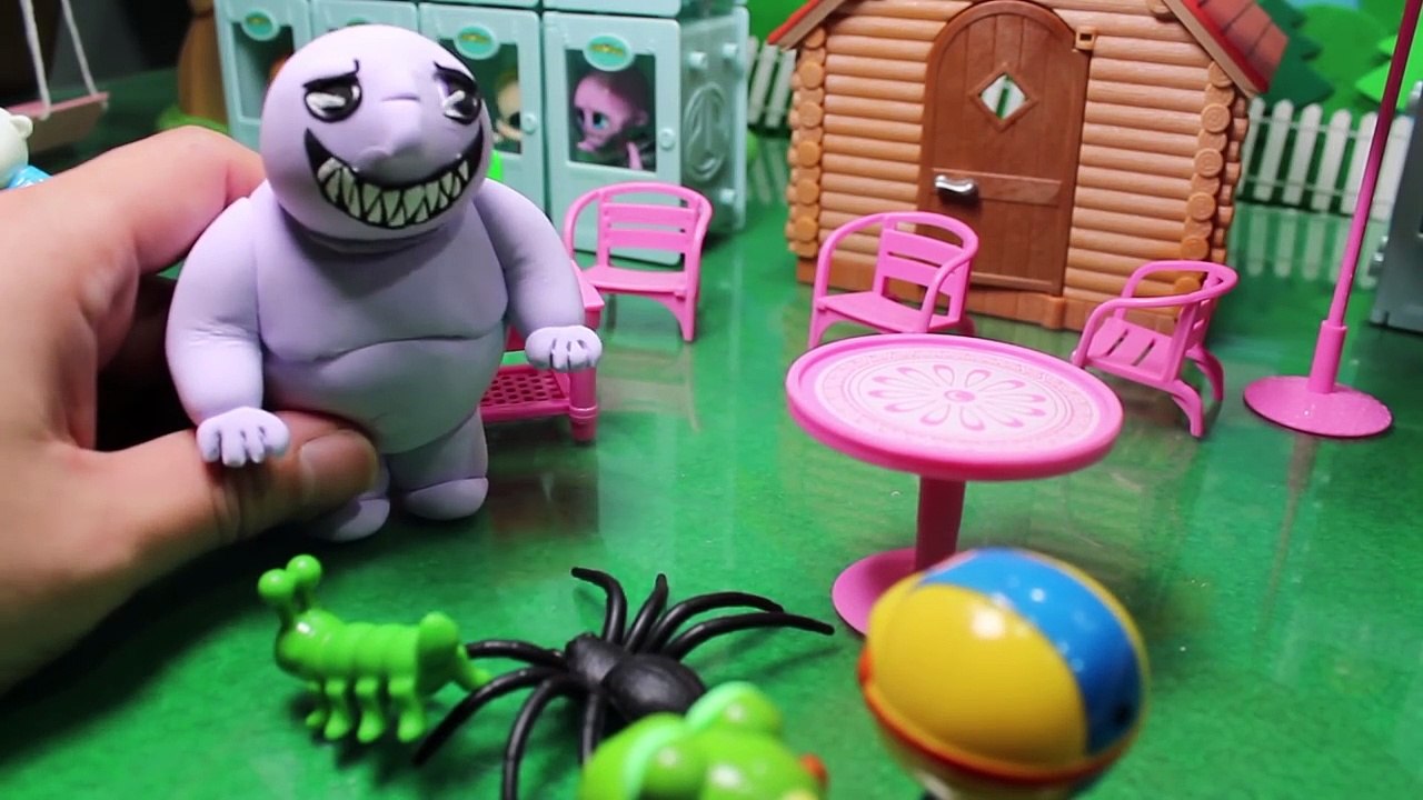 신비아파트 식신 객귀와 마고할망의 한판승부?! 고스트볼의 비밀 특집 #85 뽀로로 장난감 애니 젤리똥 토이 캐릭터 상황극 애니메이션 pororo toy animation