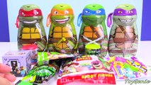Teenage Mutant Ninja Turtles Bath Soaps and Surprises with Shopkins