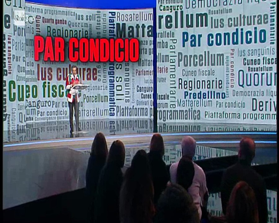 Flavio Insinna a "Carta Bianca" - 23/01/2018