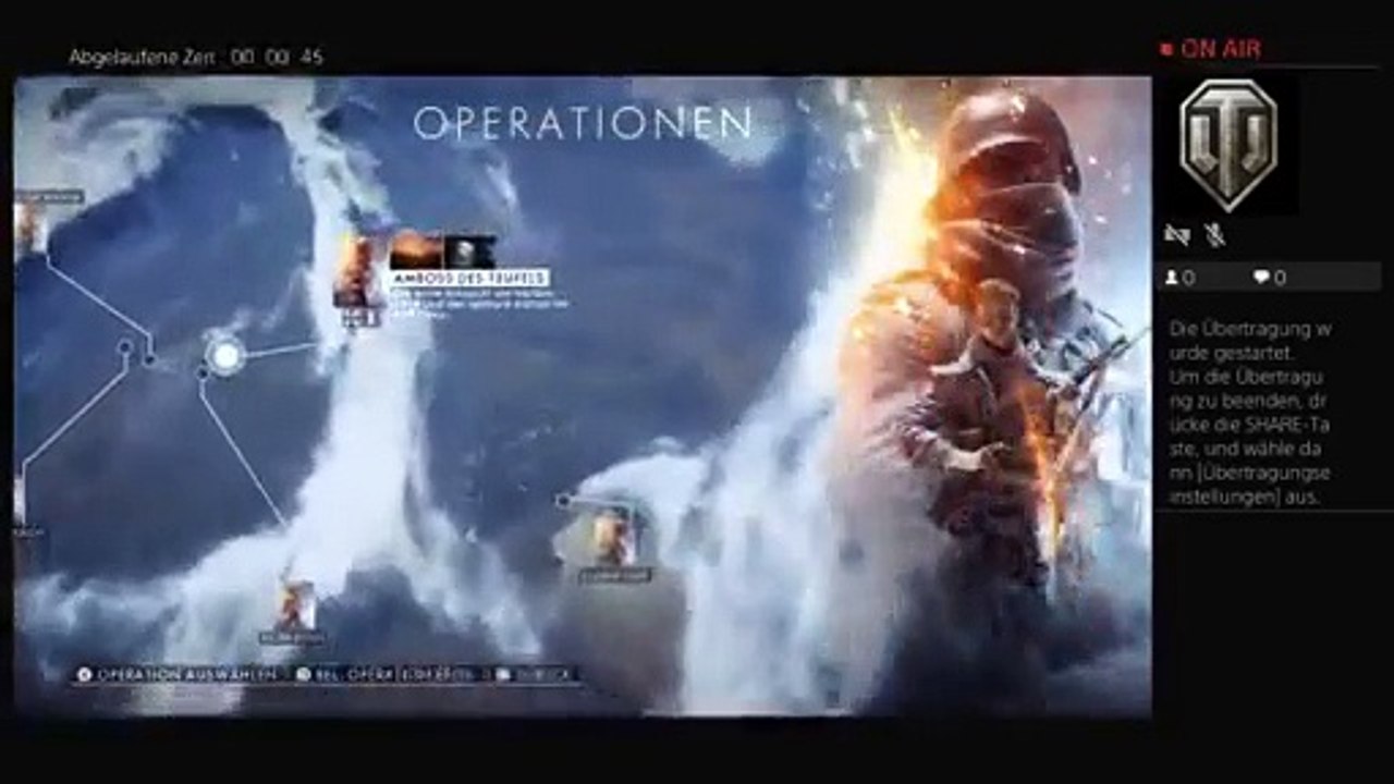 Ps4-live-Übertragung von deutschertyp0