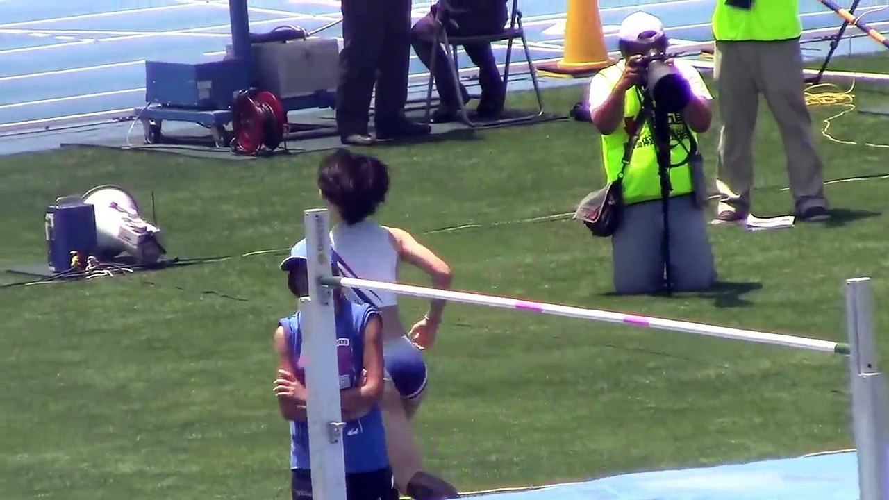 優勝 小池芽生 _ 2016関東高校陸上　北関東女子 走高跳決勝 Women's High Jump.f136