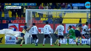 America vs Atlas 1-0 Resumen Goles Liga MX 27_01_2018