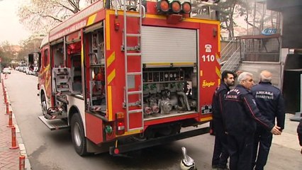 Bahçelievler’de bulunan market deposunda yangın çıktı