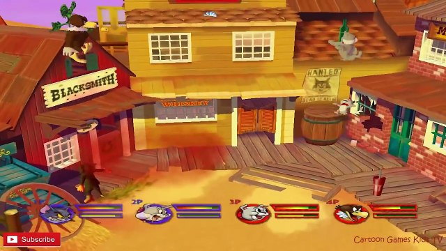 Tom and Jerry War of the Whiskers / Tom and Spike Team / Cartoon Games Kids TV