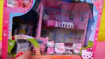 Kids Toys - Hello Kitty Princess Light Up Dollhouse - Kitty & Mimi Find a Special Friend