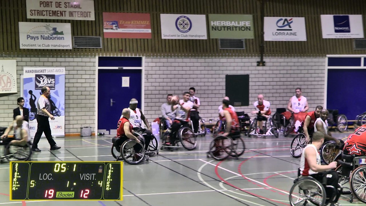HANDIBASKET - SAM BADER UN 3 POINTS AU BUZZER