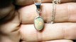 Sterling Necklace with Ethiopian Opal Ebay