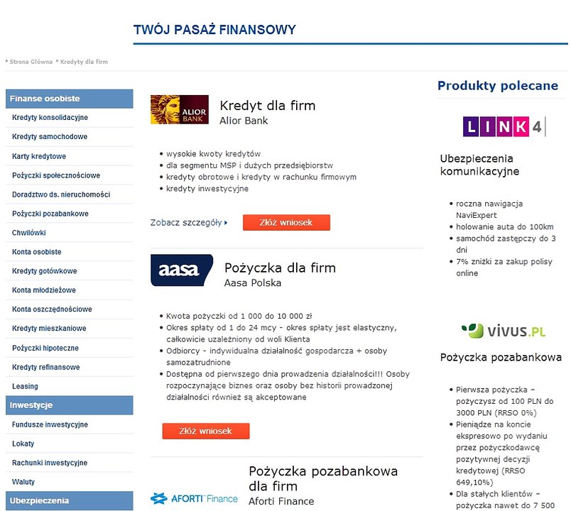 KREDYT DLA FIRM     kubuszek.produktyfinansowe.pl/kredyty-dla-firm.html