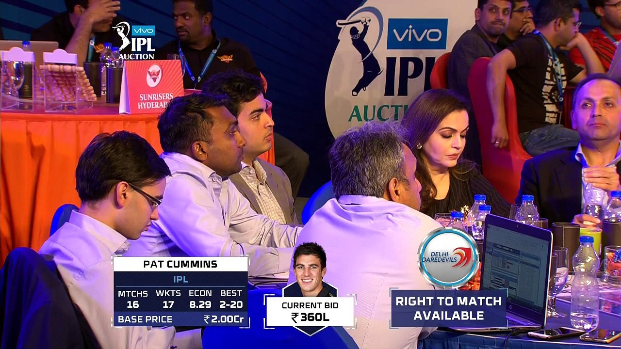 2018 VIVO IPL Player Auction - Mumbai Indians D...